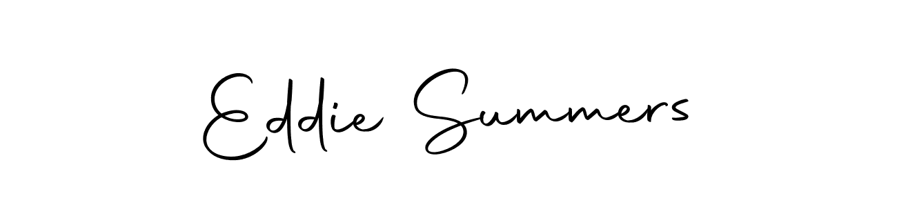 Use a signature maker to create a handwritten signature online. With this signature software, you can design (Autography-DOLnW) your own signature for name Eddie Summers. Eddie Summers signature style 10 images and pictures png