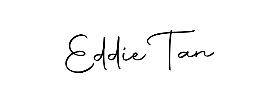 Design your own signature with our free online signature maker. With this signature software, you can create a handwritten (Autography-DOLnW) signature for name Eddie Tan. Eddie Tan signature style 10 images and pictures png