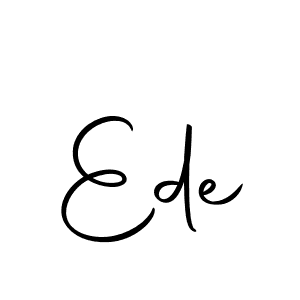 How to make Ede name signature. Use Autography-DOLnW style for creating short signs online. This is the latest handwritten sign. Ede signature style 10 images and pictures png