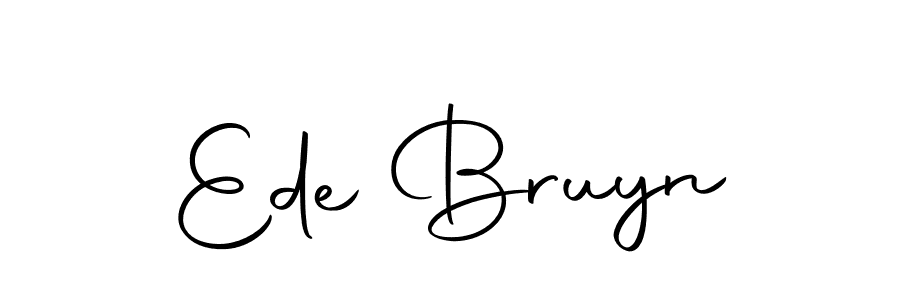 The best way (Autography-DOLnW) to make a short signature is to pick only two or three words in your name. The name Ede Bruyn include a total of six letters. For converting this name. Ede Bruyn signature style 10 images and pictures png