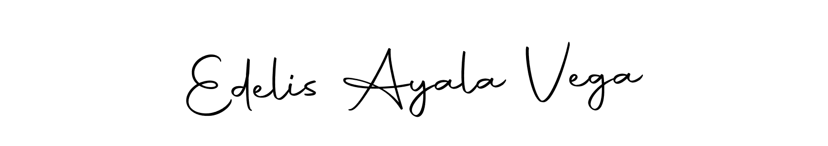 The best way (Autography-DOLnW) to make a short signature is to pick only two or three words in your name. The name Edelis Ayala Vega include a total of six letters. For converting this name. Edelis Ayala Vega signature style 10 images and pictures png