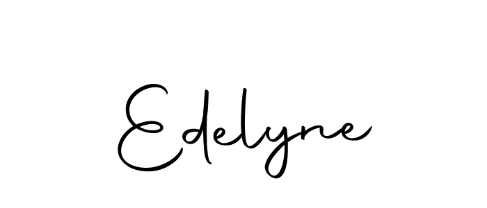 Make a beautiful signature design for name Edelyne. Use this online signature maker to create a handwritten signature for free. Edelyne signature style 10 images and pictures png