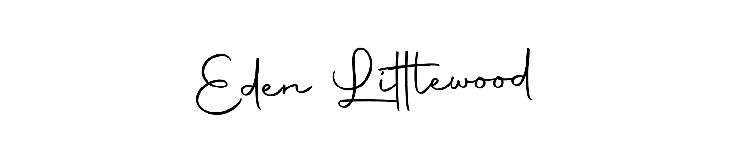 How to make Eden Littlewood signature? Autography-DOLnW is a professional autograph style. Create handwritten signature for Eden Littlewood name. Eden Littlewood signature style 10 images and pictures png