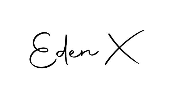 Eden X stylish signature style. Best Handwritten Sign (Autography-DOLnW) for my name. Handwritten Signature Collection Ideas for my name Eden X. Eden X signature style 10 images and pictures png