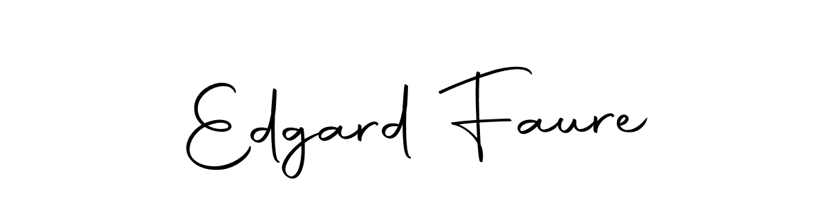 Make a beautiful signature design for name Edgard Faure. With this signature (Autography-DOLnW) style, you can create a handwritten signature for free. Edgard Faure signature style 10 images and pictures png