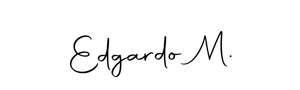 Also we have Edgardo M. name is the best signature style. Create professional handwritten signature collection using Autography-DOLnW autograph style. Edgardo M. signature style 10 images and pictures png