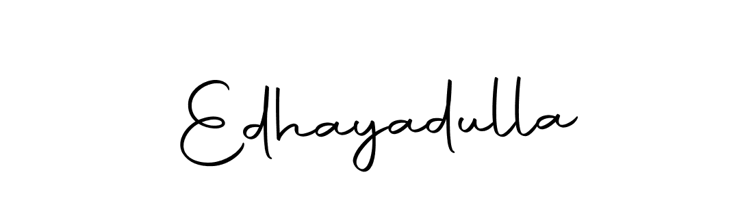 How to Draw Edhayadulla signature style? Autography-DOLnW is a latest design signature styles for name Edhayadulla. Edhayadulla signature style 10 images and pictures png