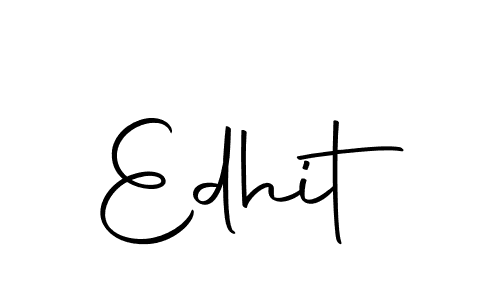 Similarly Autography-DOLnW is the best handwritten signature design. Signature creator online .You can use it as an online autograph creator for name Edhit. Edhit signature style 10 images and pictures png