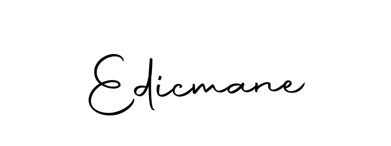 Create a beautiful signature design for name Edicmane. With this signature (Autography-DOLnW) fonts, you can make a handwritten signature for free. Edicmane signature style 10 images and pictures png