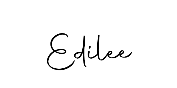 Create a beautiful signature design for name Edilee. With this signature (Autography-DOLnW) fonts, you can make a handwritten signature for free. Edilee signature style 10 images and pictures png