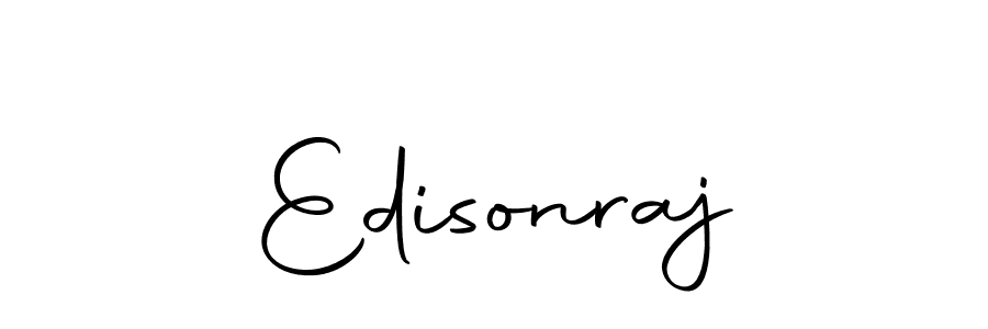 Edisonraj stylish signature style. Best Handwritten Sign (Autography-DOLnW) for my name. Handwritten Signature Collection Ideas for my name Edisonraj. Edisonraj signature style 10 images and pictures png