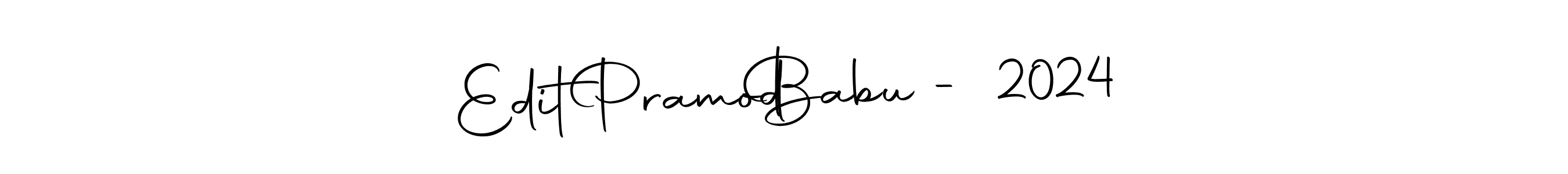 How to Draw Edit   Pramod   Babu - 2024 signature style? Autography-DOLnW is a latest design signature styles for name Edit   Pramod   Babu - 2024. Edit   Pramod   Babu - 2024 signature style 10 images and pictures png