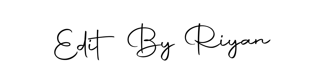 Design your own signature with our free online signature maker. With this signature software, you can create a handwritten (Autography-DOLnW) signature for name Edit By Riyan. Edit By Riyan signature style 10 images and pictures png