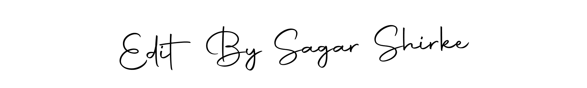 Use a signature maker to create a handwritten signature online. With this signature software, you can design (Autography-DOLnW) your own signature for name Edit By Sagar Shirke. Edit By Sagar Shirke signature style 10 images and pictures png