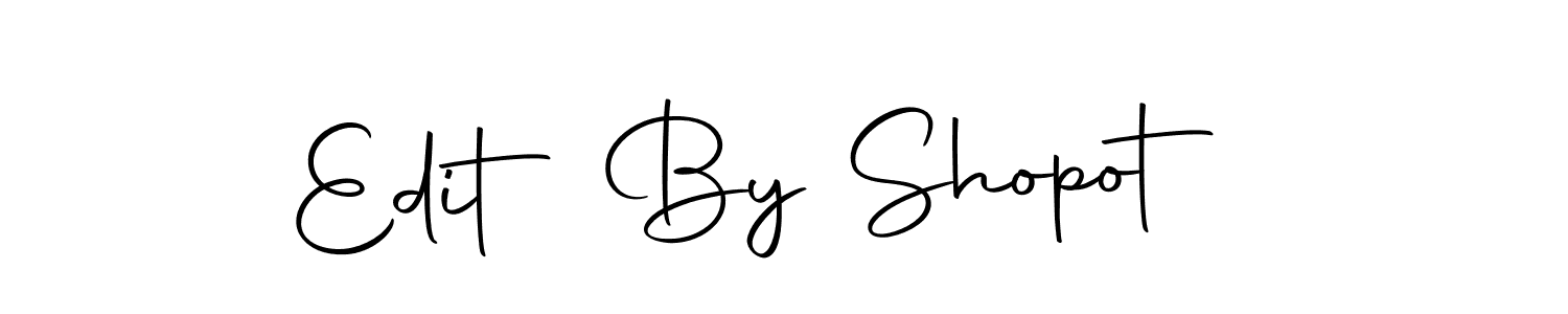 How to Draw Edit By Shopot  signature style? Autography-DOLnW is a latest design signature styles for name Edit By Shopot . Edit By Shopot  signature style 10 images and pictures png