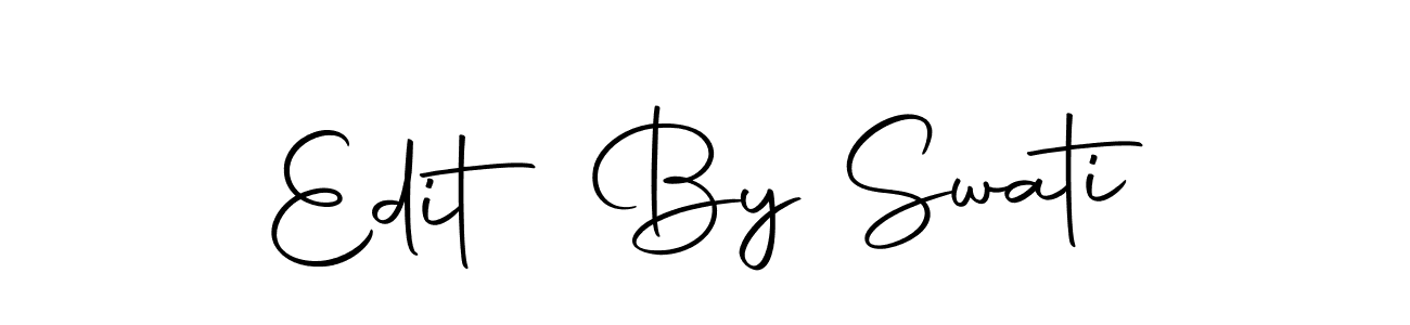 Make a beautiful signature design for name Edit By Swati. Use this online signature maker to create a handwritten signature for free. Edit By Swati signature style 10 images and pictures png