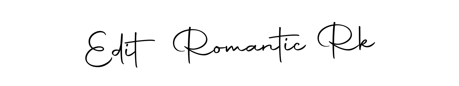 Edit Romantic Rk stylish signature style. Best Handwritten Sign (Autography-DOLnW) for my name. Handwritten Signature Collection Ideas for my name Edit Romantic Rk. Edit Romantic Rk signature style 10 images and pictures png