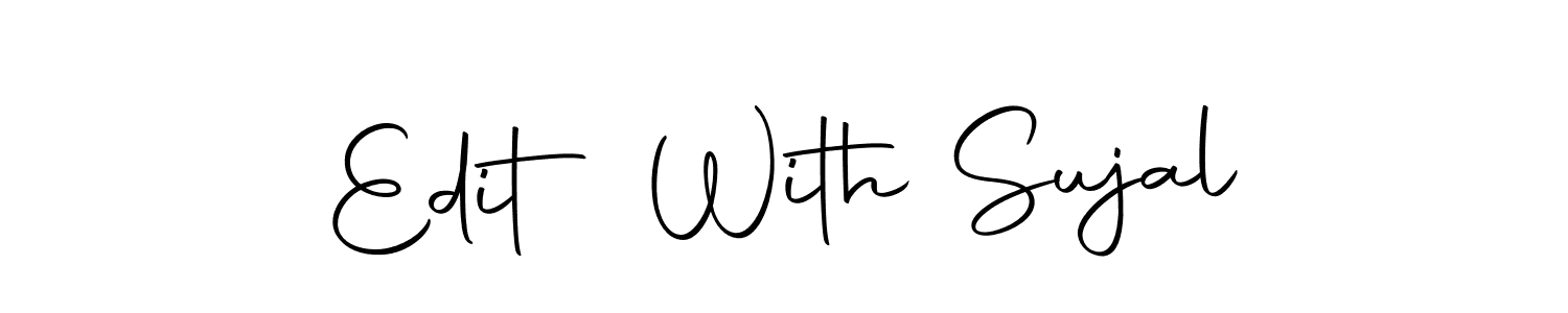 It looks lik you need a new signature style for name Edit With Sujal. Design unique handwritten (Autography-DOLnW) signature with our free signature maker in just a few clicks. Edit With Sujal signature style 10 images and pictures png