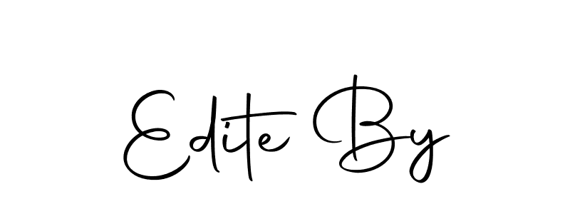 Also You can easily find your signature by using the search form. We will create Edite By name handwritten signature images for you free of cost using Autography-DOLnW sign style. Edite By signature style 10 images and pictures png