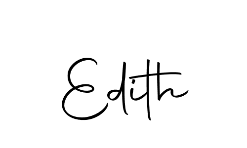 Create a beautiful signature design for name Edith. With this signature (Autography-DOLnW) fonts, you can make a handwritten signature for free. Edith signature style 10 images and pictures png