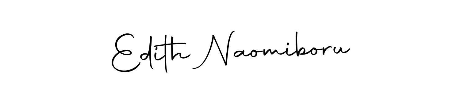 Autography-DOLnW is a professional signature style that is perfect for those who want to add a touch of class to their signature. It is also a great choice for those who want to make their signature more unique. Get Edith Naomiboru name to fancy signature for free. Edith Naomiboru signature style 10 images and pictures png