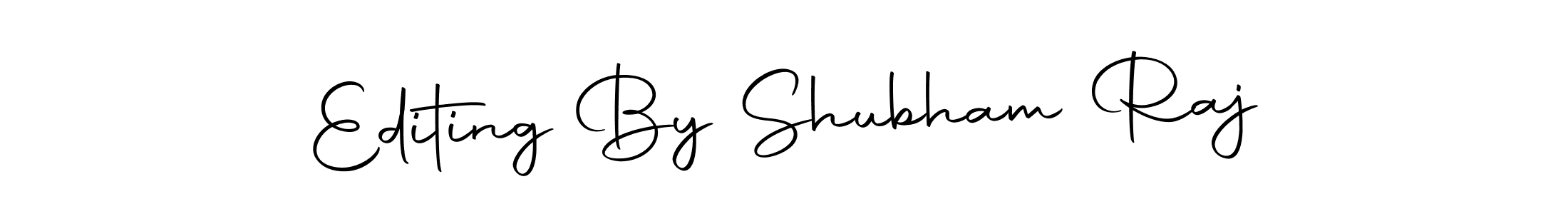 Similarly Autography-DOLnW is the best handwritten signature design. Signature creator online .You can use it as an online autograph creator for name Editing By Shubham Raj. Editing By Shubham Raj signature style 10 images and pictures png