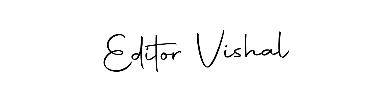 Similarly Autography-DOLnW is the best handwritten signature design. Signature creator online .You can use it as an online autograph creator for name Editor Vishal. Editor Vishal signature style 10 images and pictures png