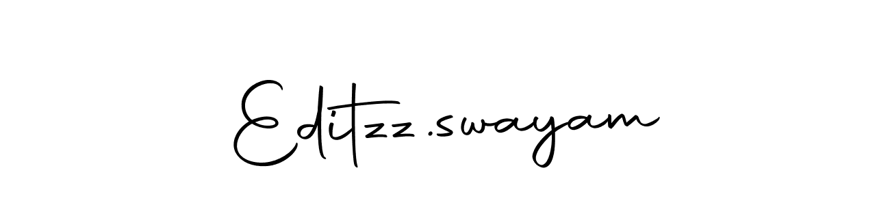 The best way (Autography-DOLnW) to make a short signature is to pick only two or three words in your name. The name Editzz.swayam include a total of six letters. For converting this name. Editzz.swayam signature style 10 images and pictures png