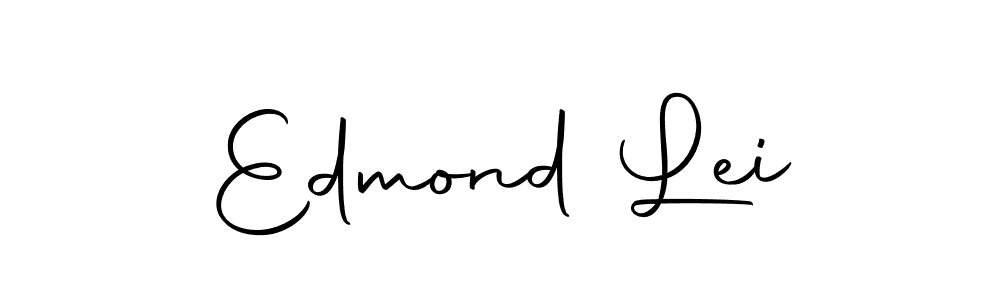 Similarly Autography-DOLnW is the best handwritten signature design. Signature creator online .You can use it as an online autograph creator for name Edmond Lei. Edmond Lei signature style 10 images and pictures png