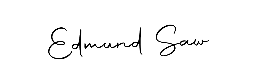 Edmund Saw stylish signature style. Best Handwritten Sign (Autography-DOLnW) for my name. Handwritten Signature Collection Ideas for my name Edmund Saw. Edmund Saw signature style 10 images and pictures png