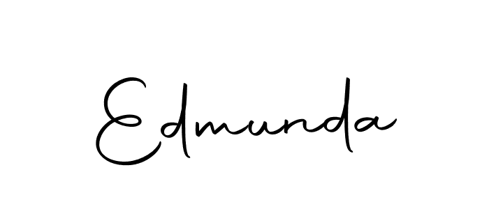 How to make Edmunda signature? Autography-DOLnW is a professional autograph style. Create handwritten signature for Edmunda name. Edmunda signature style 10 images and pictures png