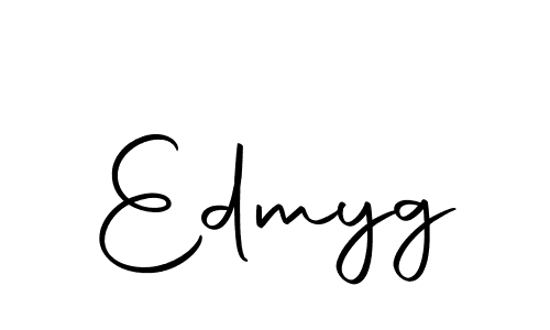 Create a beautiful signature design for name Edmyg. With this signature (Autography-DOLnW) fonts, you can make a handwritten signature for free. Edmyg signature style 10 images and pictures png