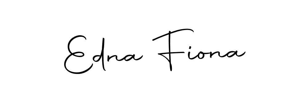 Use a signature maker to create a handwritten signature online. With this signature software, you can design (Autography-DOLnW) your own signature for name Edna Fiona. Edna Fiona signature style 10 images and pictures png