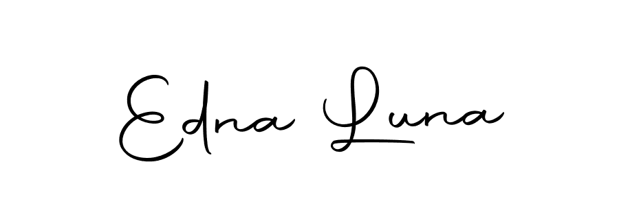 You can use this online signature creator to create a handwritten signature for the name Edna Luna. This is the best online autograph maker. Edna Luna signature style 10 images and pictures png