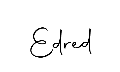Make a beautiful signature design for name Edred. With this signature (Autography-DOLnW) style, you can create a handwritten signature for free. Edred signature style 10 images and pictures png