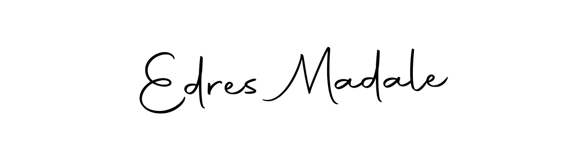 The best way (Autography-DOLnW) to make a short signature is to pick only two or three words in your name. The name Edres Madale include a total of six letters. For converting this name. Edres Madale signature style 10 images and pictures png