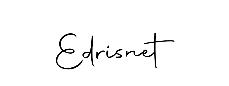 Use a signature maker to create a handwritten signature online. With this signature software, you can design (Autography-DOLnW) your own signature for name Edrisnet. Edrisnet signature style 10 images and pictures png