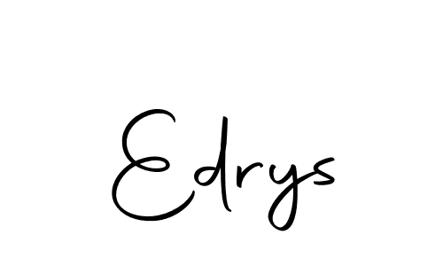 How to make Edrys signature? Autography-DOLnW is a professional autograph style. Create handwritten signature for Edrys name. Edrys signature style 10 images and pictures png