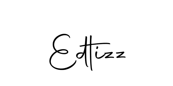 Edtizz stylish signature style. Best Handwritten Sign (Autography-DOLnW) for my name. Handwritten Signature Collection Ideas for my name Edtizz. Edtizz signature style 10 images and pictures png