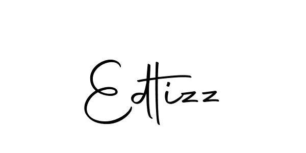 Make a beautiful signature design for name Edtizz. With this signature (Autography-DOLnW) style, you can create a handwritten signature for free. Edtizz signature style 10 images and pictures png