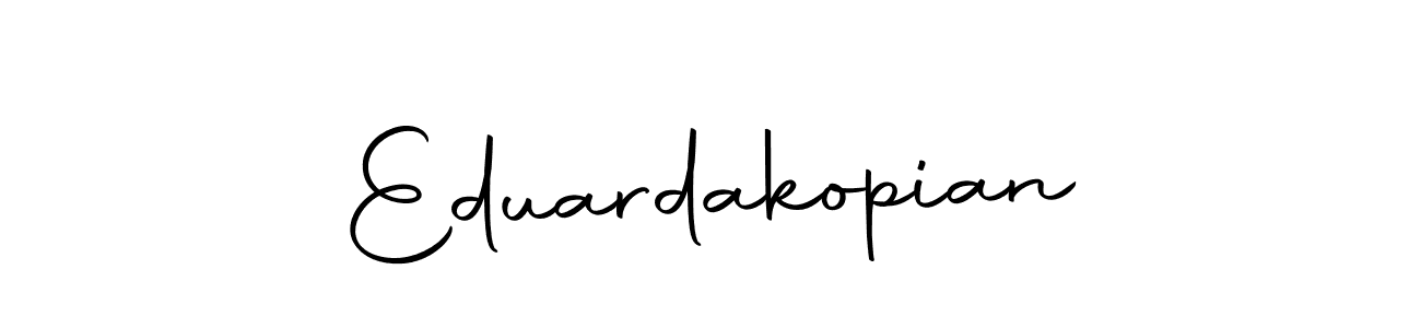 How to make Eduardakopian signature? Autography-DOLnW is a professional autograph style. Create handwritten signature for Eduardakopian name. Eduardakopian signature style 10 images and pictures png