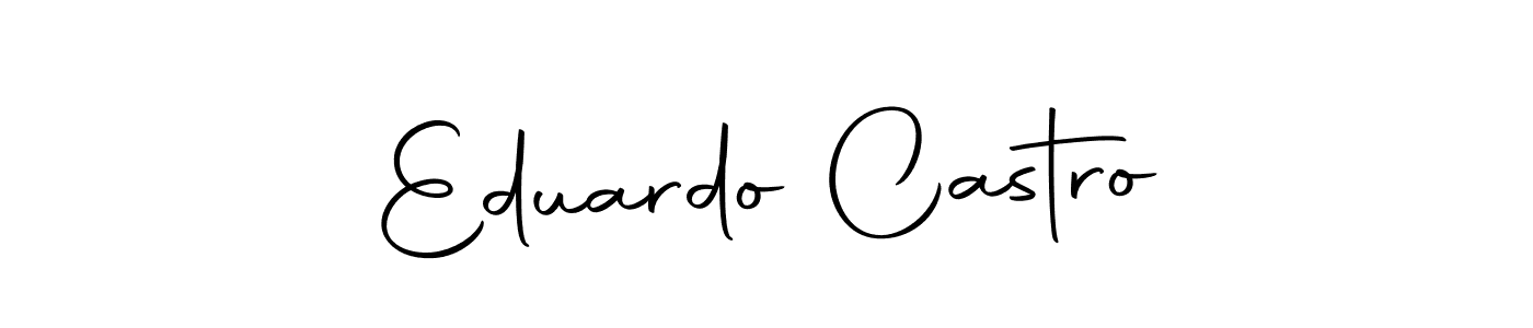 Create a beautiful signature design for name Eduardo Castro. With this signature (Autography-DOLnW) fonts, you can make a handwritten signature for free. Eduardo Castro signature style 10 images and pictures png