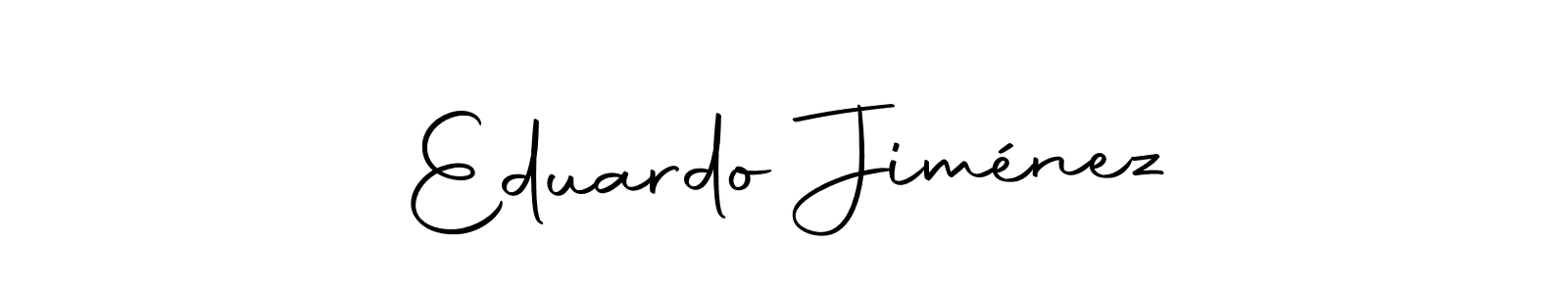 Make a short Eduardo Jiménez signature style. Manage your documents anywhere anytime using Autography-DOLnW. Create and add eSignatures, submit forms, share and send files easily. Eduardo Jiménez signature style 10 images and pictures png