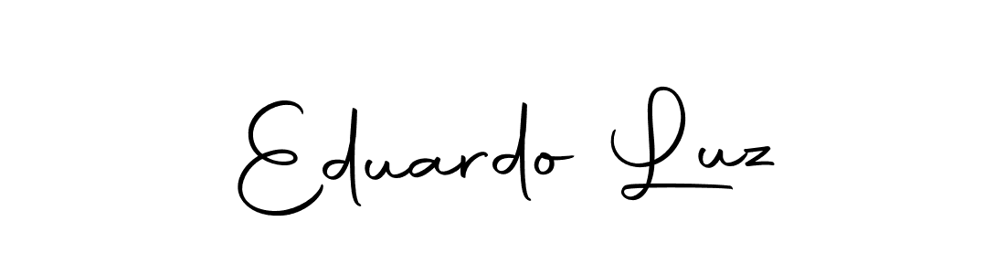 Use a signature maker to create a handwritten signature online. With this signature software, you can design (Autography-DOLnW) your own signature for name Eduardo Luz. Eduardo Luz signature style 10 images and pictures png