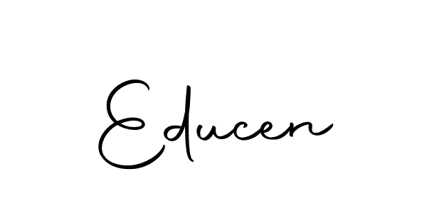 Also we have Educen name is the best signature style. Create professional handwritten signature collection using Autography-DOLnW autograph style. Educen signature style 10 images and pictures png