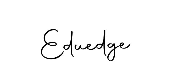 Make a beautiful signature design for name Eduedge. With this signature (Autography-DOLnW) style, you can create a handwritten signature for free. Eduedge signature style 10 images and pictures png