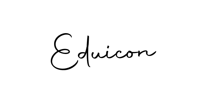 Make a beautiful signature design for name Eduicon. Use this online signature maker to create a handwritten signature for free. Eduicon signature style 10 images and pictures png