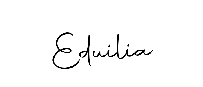 Create a beautiful signature design for name Eduilia. With this signature (Autography-DOLnW) fonts, you can make a handwritten signature for free. Eduilia signature style 10 images and pictures png