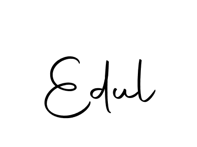 Make a beautiful signature design for name Edul. With this signature (Autography-DOLnW) style, you can create a handwritten signature for free. Edul signature style 10 images and pictures png