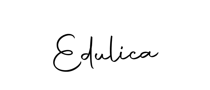 How to make Edulica name signature. Use Autography-DOLnW style for creating short signs online. This is the latest handwritten sign. Edulica signature style 10 images and pictures png